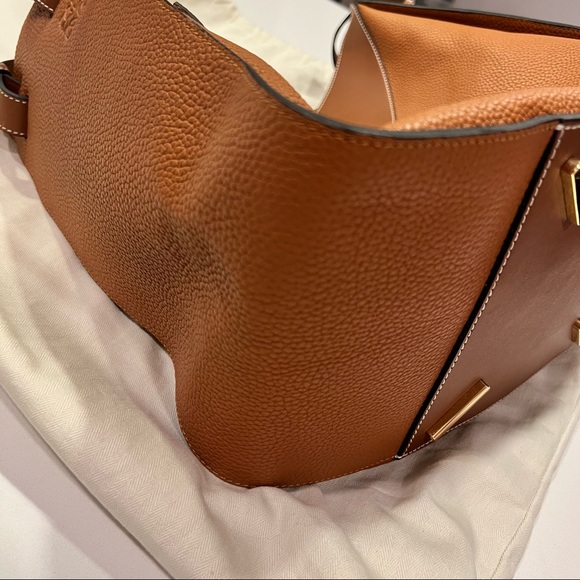 Like New Loewe Medium Hammock Leather Bag in Color Tan - Picture 10 of 14
